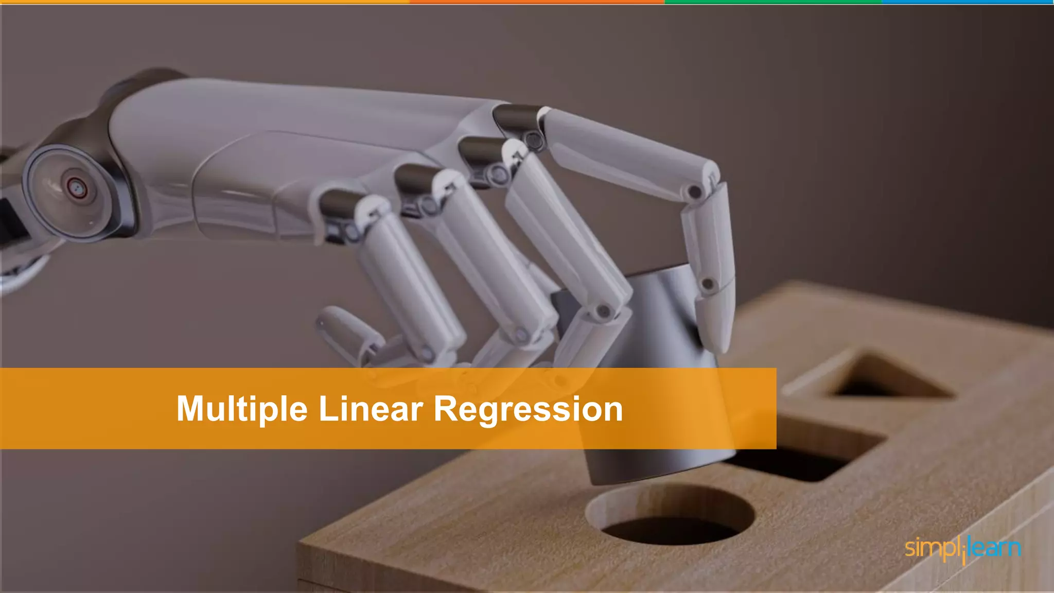 Multiple Linear Regression
 