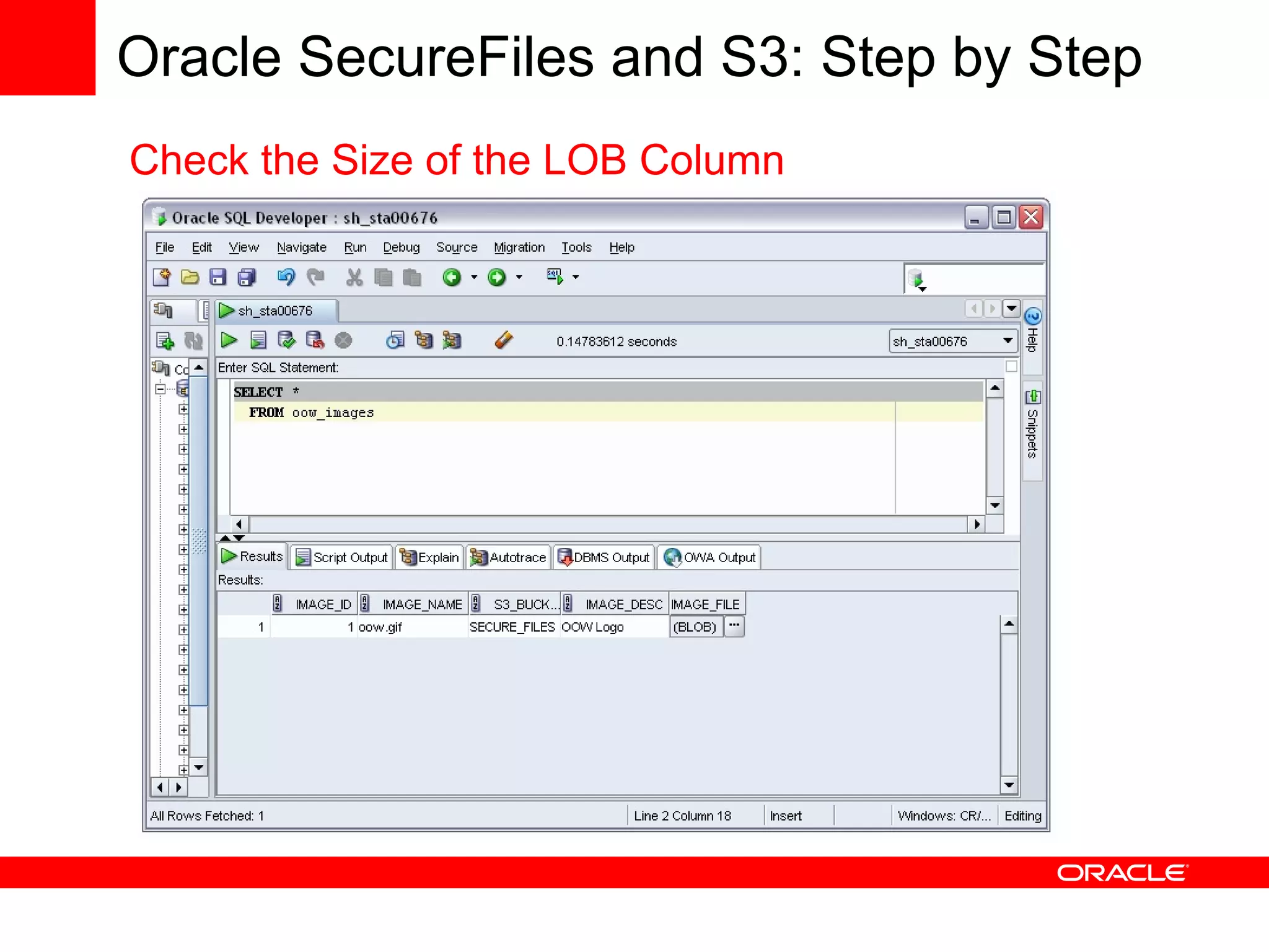 Using Oracle Database with Amazon Web Services